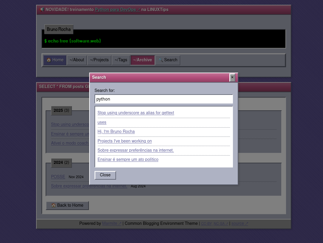 CDE Theme Search